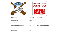 Inventory Sale!